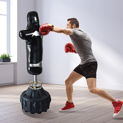 180cm Free Standing Boxing Punching Bag Stand MMA UFC Kick Fitness